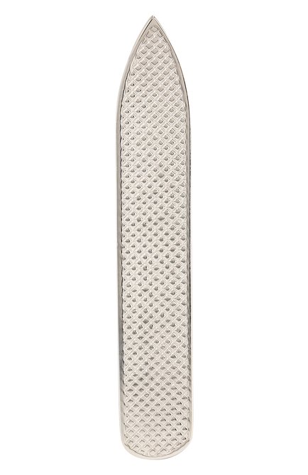 Мужская пластина для воротника рубашки TATEOSSIAN серебряного цвета, арт. CS0063 | Фото 1 (Статус проверки: Проверена категория, Проверено; Материал: Металл)