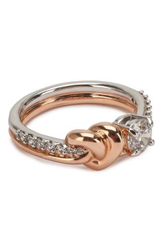 Женское кольцо lifelong heart SWAROVSKI серебряного цвета, арт. 5535406 | Фото 1 (Материал: Металл)