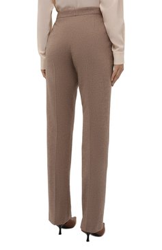 Женские брюки из шерсти и кашемира RALPH LAUREN бежевого цвета, арт. 290858168 | Фото 4 (Длина (брюки, джинсы): Удлиненные; Материал внешний: Шерсть, Кашемир; Женское Кросс-КТ: Брюки-одежда; Силуэт Ж (брюки и джинсы): Прямые; Региональные ограничения белый список (Axapta Mercury): RU; Стили: Кэжуэл)