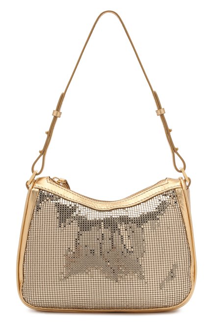 Женская сумка sydney BY FAR золотого цвета по цене 99500 руб., арт. 20FWSYSGDMTMMED | Фото 1