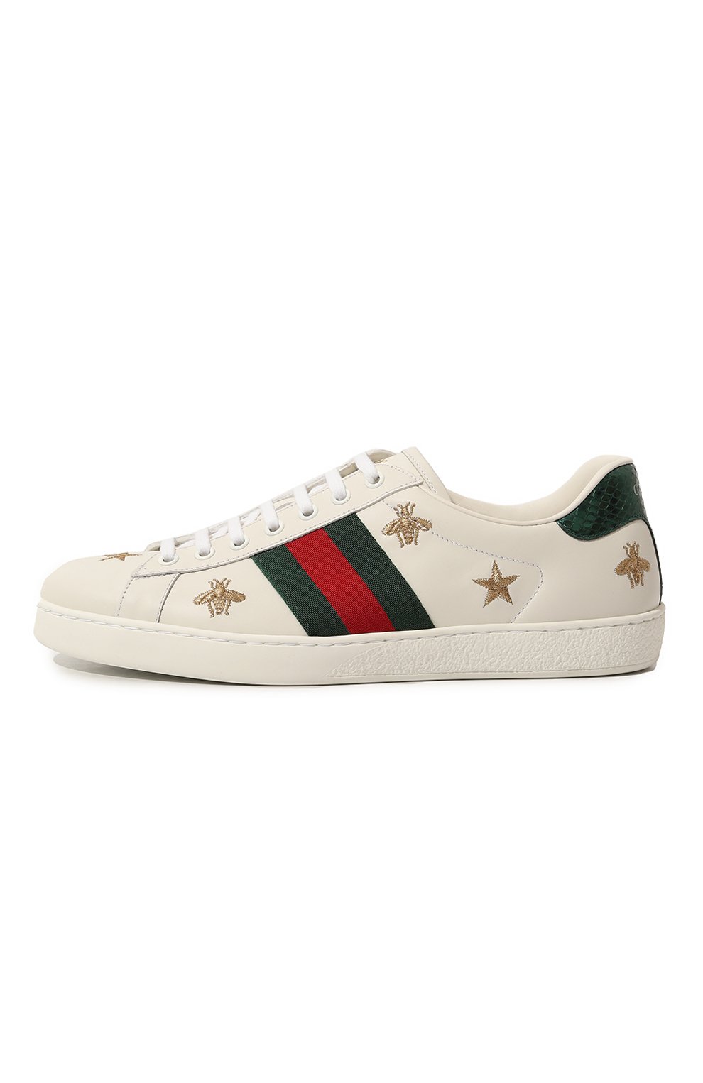 фото Комбинированные кеды new ace gucci