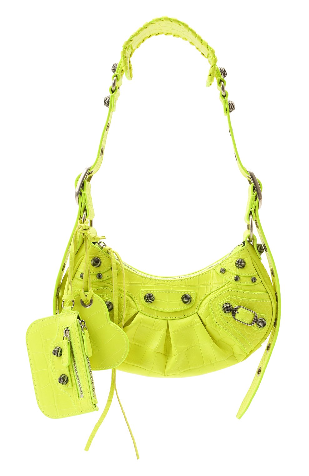 Женская салатовая сумка cagole xs BALENCIAGA купить в интернет-магазине ...