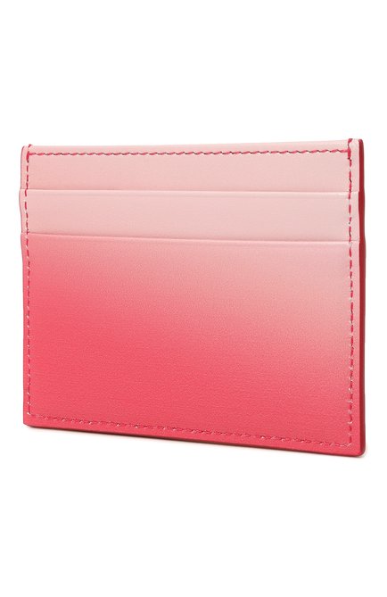 Женский кожаный футляр для кредитных карт DOLCE & GABBANA розового цвета, арт. BI0330/AS204 | Фото 2 (Нос: Не проставлено; Материал сплава: Проставлено; Материал: Натуральная кожа)