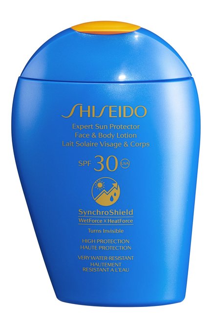 Солнцезащитный лосьон для лица и тела expert sun spf30 (150ml) SHISEIDO бесцветного цвета, арт. 15675SH | Фото 1 (Ограничения доставки: flammable)
