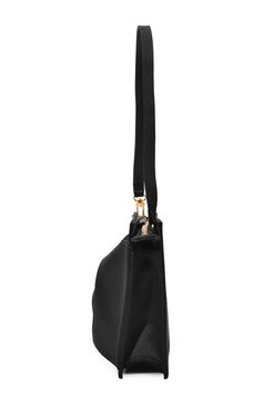 Женская сумка bow N21 черного цвета, арт. 23IBP0962RS01 | Фото 4 (Сумки-технические: Сумки top-handle; Материал сплава: Проставлено; Материал: Текстиль; Драгоценные камни: Проставлено; Размер: small)