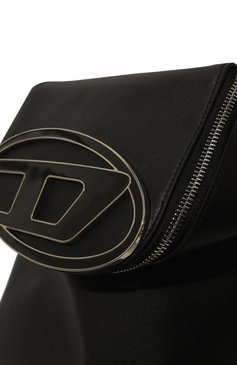 Женский рюкзак 1dr DIESEL черного цвета, арт. X08753/PR818 | Фото 3 (Материал: Натуральная кожа; Стили: Кэжуэл; Размер: large)