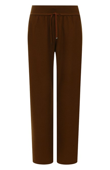 Женские кашемировые брюки LORO PIANA темно-коричневого цвета по цене 0 руб., арт. FAL8392 | Фото 1