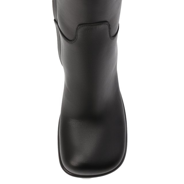 фото Кожаные сапоги storm bottega veneta