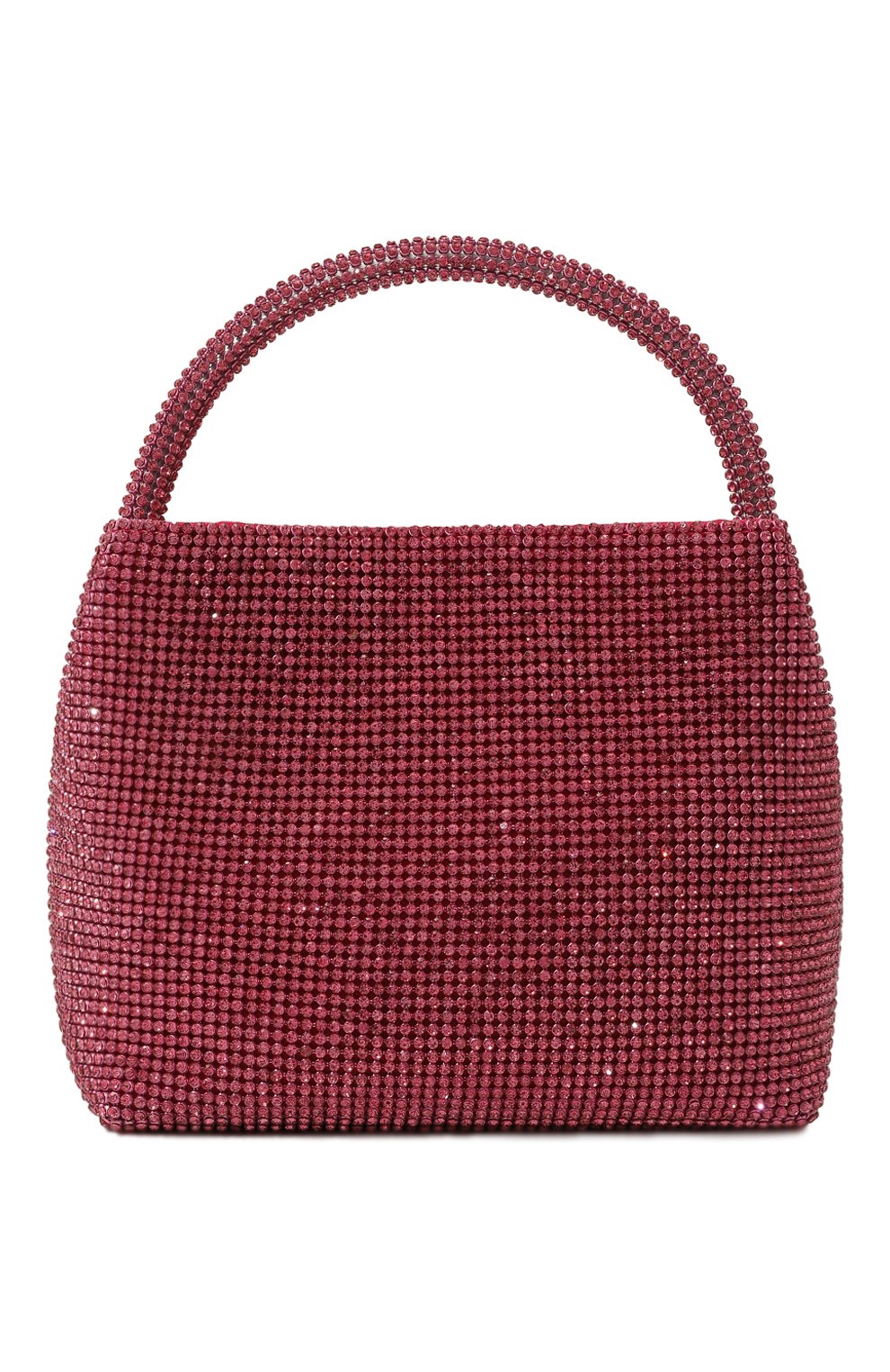 Женская сумка solene mini CULT GAIA розового цвета, арт. TH2545PS | Фото 6 (Сумки-технические: Сумки top-handle; Размер: mini; Материал: Экокожа)