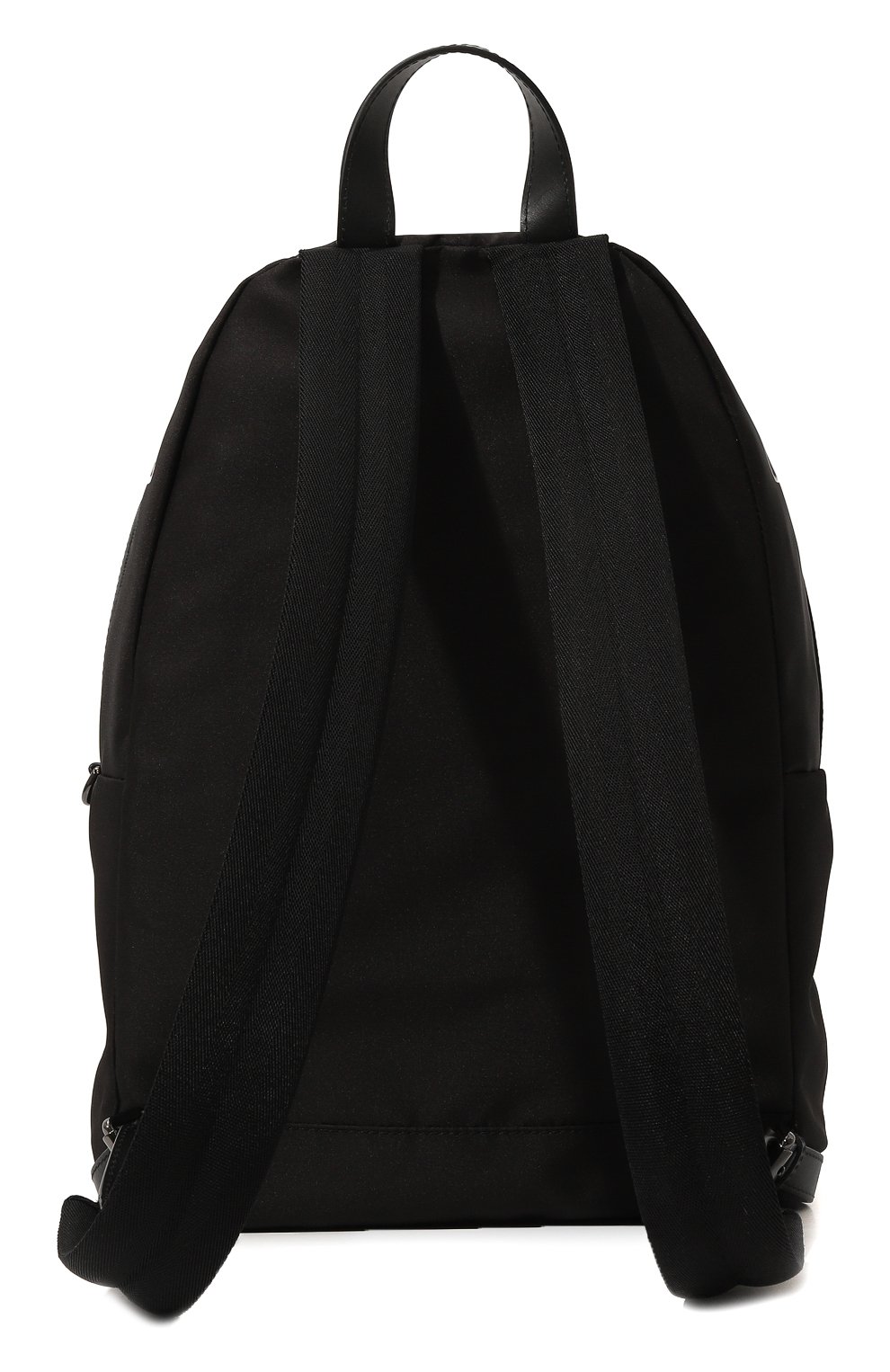 Мужской текстильный рюкзак MOSCHINO черного цвета, арт. A7602/8202 | Фото 6 (Материал сплава: Проставлено; Материал: Текстиль; Драгоценные камни: Проставлено; Стили: Кэжуэл; Размер: large)