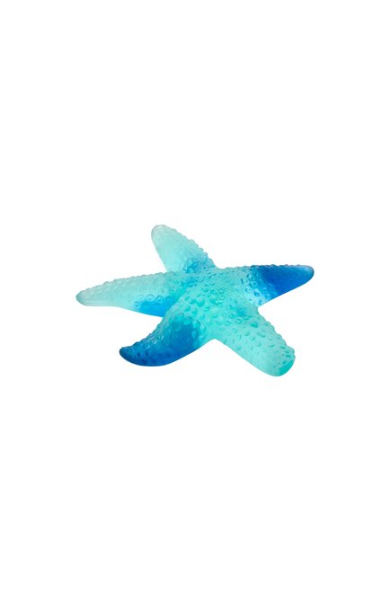 Скульптура морская звезда coral sea DAUM голубого цвета, арт. 05711 | Фото 1 (Интерьер_коллекция: Coral Sea; Ограничения доставки: fragile-2)