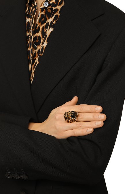 Женское кольцо GUCCI золотого цвета, арт. 402763 J1D50 | Фото 2