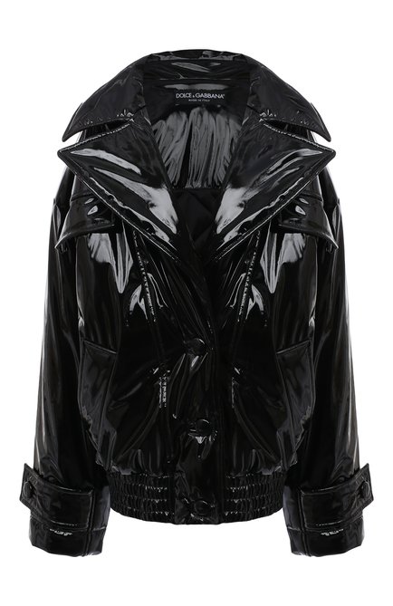 Женская утепленная куртка DOLCE & GABBANA черного цвета по цене 212000 руб., арт. F9K07T/FUSJQ | Фото 1