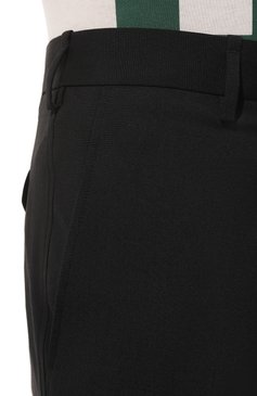 Мужские брюки-карго NEIL BARRETT черного цвета, арт. PBPA073 U008 | Фото 5 (Силуэт М (брюки): Карго; Материал внешний: Шерсть, Синтетический материал; Длина (брюки, джинсы): Стандартные; Случай: Повседневный; Стили: Кэжуэл)