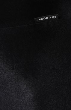 Женские легинсы JACOB LEE черного цвета, арт. WVL02824B | Фото 5 (Длина (брюки, джинсы): Удлиненные; Женское Кросс-КТ: Леггинсы-одежда; Материал внешний: Синтетический материал; Материал сплава: Проставлено; Драгоценные камни: Проставлено; Стили: Роман тичный)