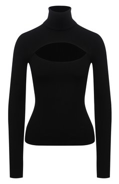 Женская черная шелковая водолазка DOLCE & GABBANA купить в интернет ...