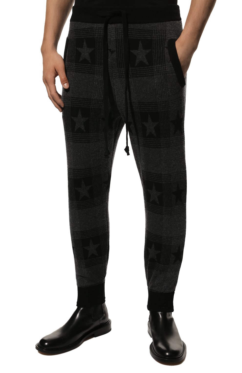 Джоггеры из шерсти и кашемира Bardqua  MA TARTAN S PANT Фото 3