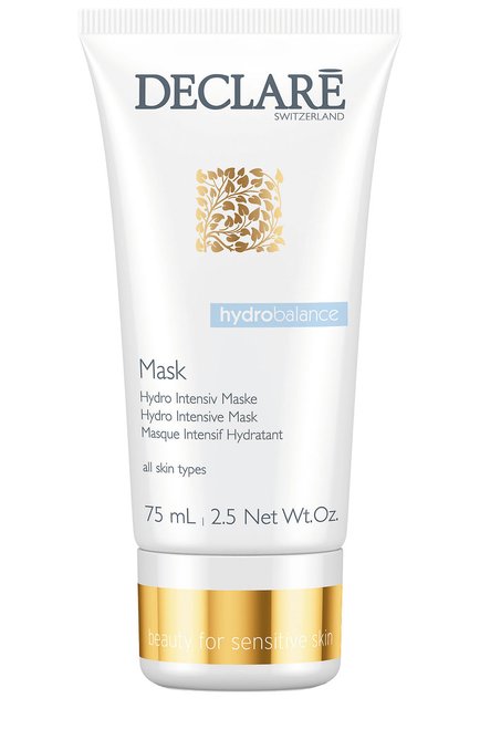 Интенсивная увлажняющая маска hydro intensive mask (75ml) DECLARE бесцветного цвета, арт. 520 | Фото 1 (Статус проверки: Проверена категория; Тип продукта: Маски, Кремовые; Назначение: Для лица)