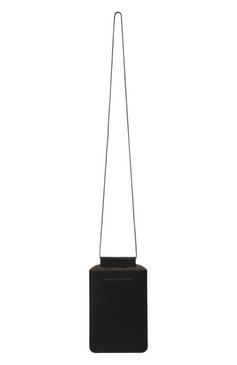 Кожаный чехол для iphone BRUNELLO CUCINELLI черного цвета, арт. MWHED2531 | Фото 5 (Женское Кросс-КТ: Кожа iPhone)