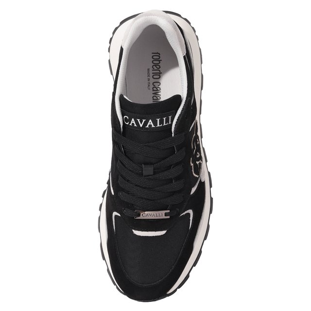 Комбинированные кроссовки Roberto Cavalli 18700 B Фото 6