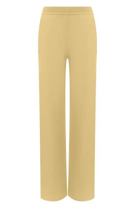 Женские кашемировые брюки LORO PIANA желтого цвета по цене 254500 руб., арт. FAL5052 | Фото 1
