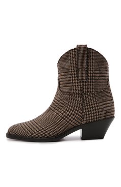 Женские текстильные казаки jayme RALPH LAUREN коричневого цвета, арт. 800857455 | Фото 4 (Женское Кросс-КТ: Казаки-ботинки; Материал внешний: Текстиль; Каблук высота: Низкий; Материал внутренний: Натуральная кожа; Каблук тип: Устойчивый; Материал утеплителя: Без утеплителя; Подошва: Плоская)