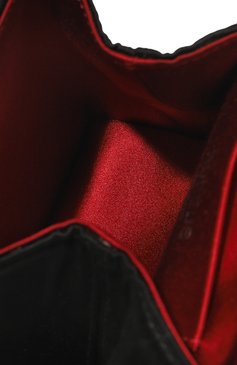 Женская сумка liza mini RUBEUS MILANO черного цвета, арт. 014/18DML600 | Фото 5 (Сумки-технические: Сумки top-handle; Размер: mini; Ремень/цепочка: На ремешке; Материал: Текстиль)