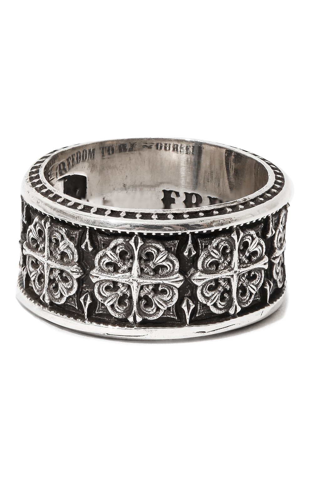Мужское серебряное кольцо легенда GL JEWELRY серебряного цвета, арт. M700002-S97-01 | Фото 3 (Материал: Серебро)