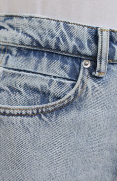 Женские джинсы DENIM X ALEXANDER WANG светло-голубого цвета, арт. 4DC2214341 | Фото 5 (Кросс-КТ: Деним; Длина (брюки, джинсы): Стандартные; Региональные ограничения белый список (Axapta Mercury): RU; Материал внешний: Хлопок; Стили: Спорт-шик; Силуэт Ж (брюки и джинсы): Узкие)