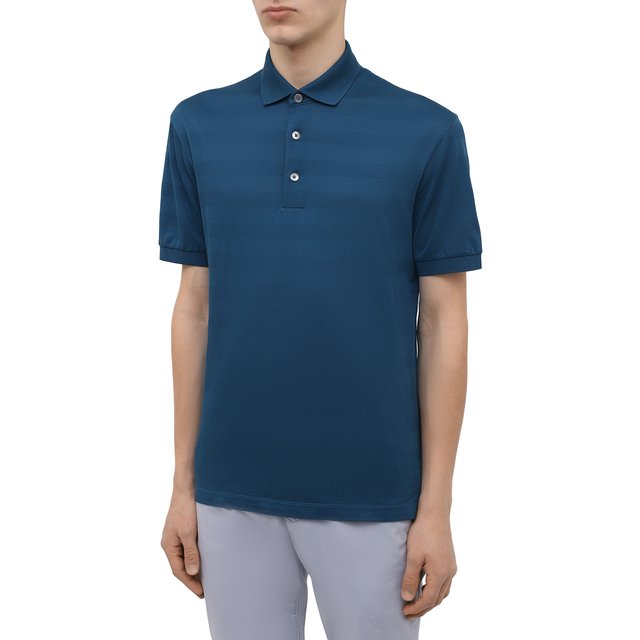 фото Хлопковое поло ermenegildo zegna