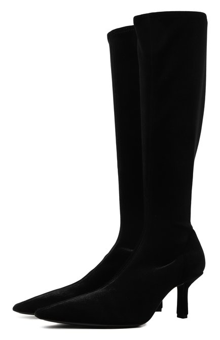 Женские текстильные сапоги nosa NEOUS черного цвета по цене 107500 руб., арт. 00410VS01 | Фото 1