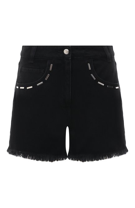 Женские джинсовые шорты IRO черного цвета по цене 37050 руб., арт. WP30ALT0M | Фото 1