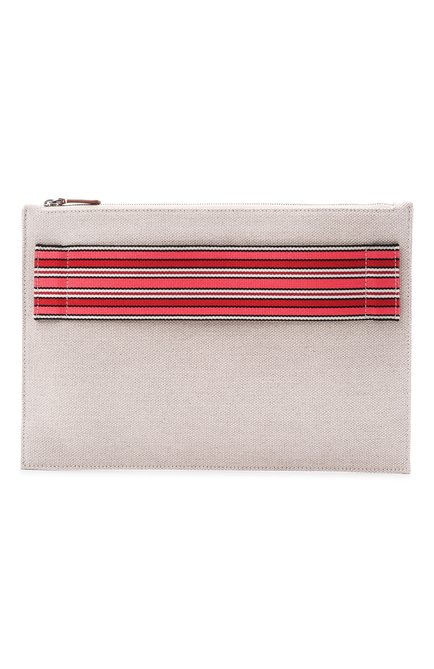 Женский клатч the suitcase LORO PIANA светло-бежевого цвета, арт. FAL6436 | Фото 1 (Женское Кросс-КТ: Клатч-клатчи, Клатч-пляжные сумки; Материал: Текстиль; Размер: medium; Региональные ограничения белый список (Axapta Mercury): RU)