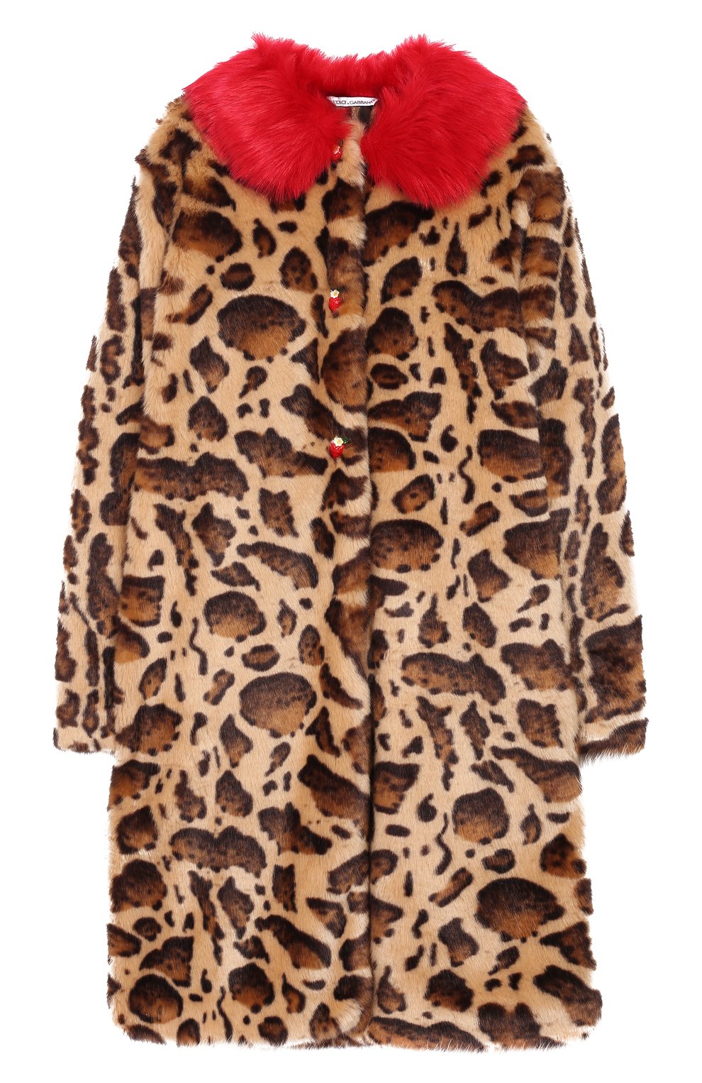 Пальто с фактурной отделкой Dolce & Gabbana