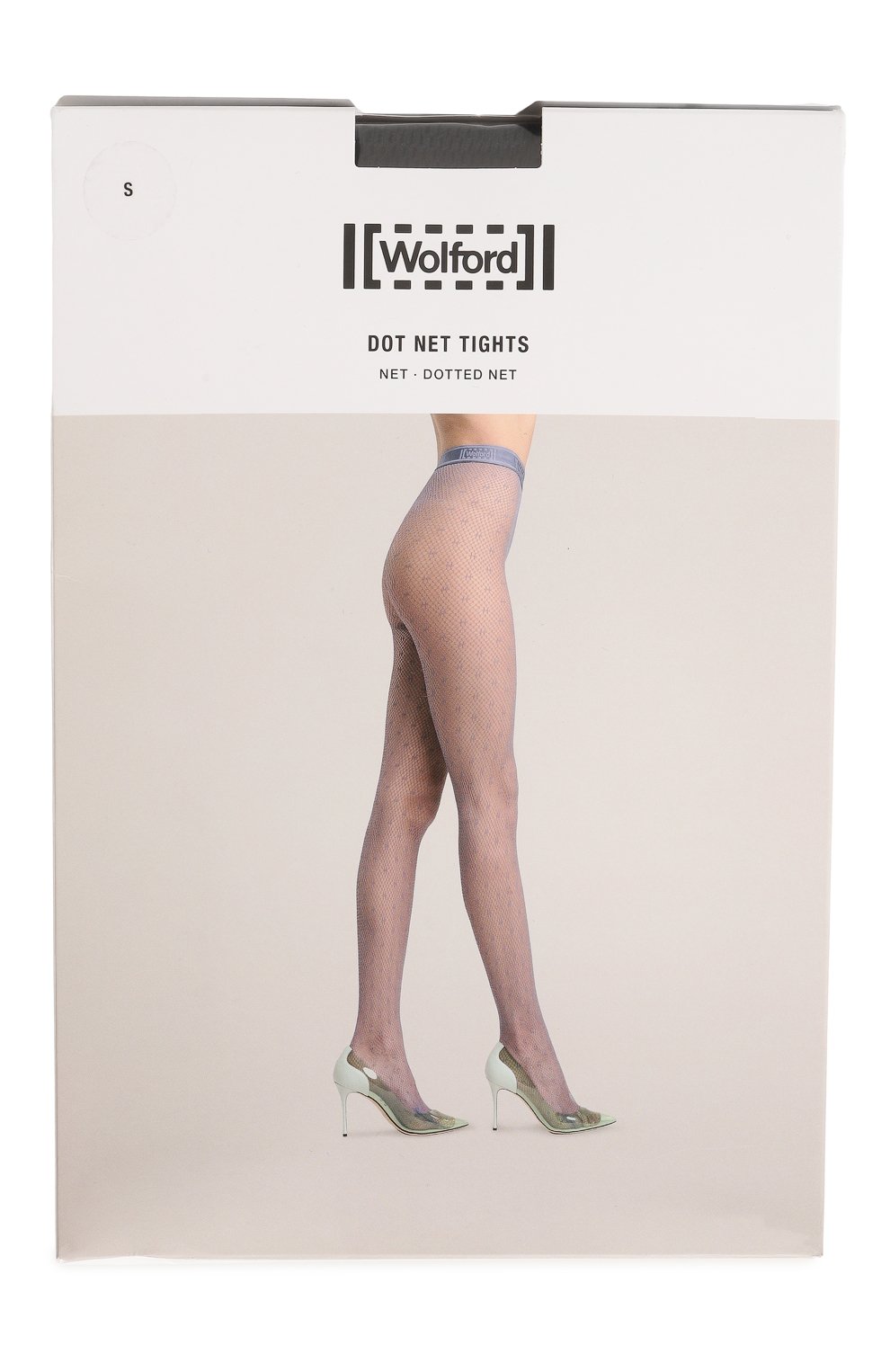 Женские черные капроновые колготки WOLFORD купить в интернет