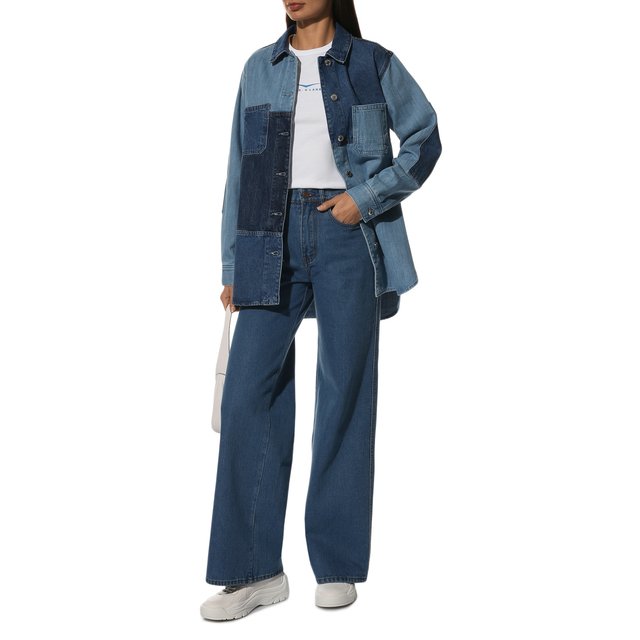 фото Хлопковая футболка helmut lang