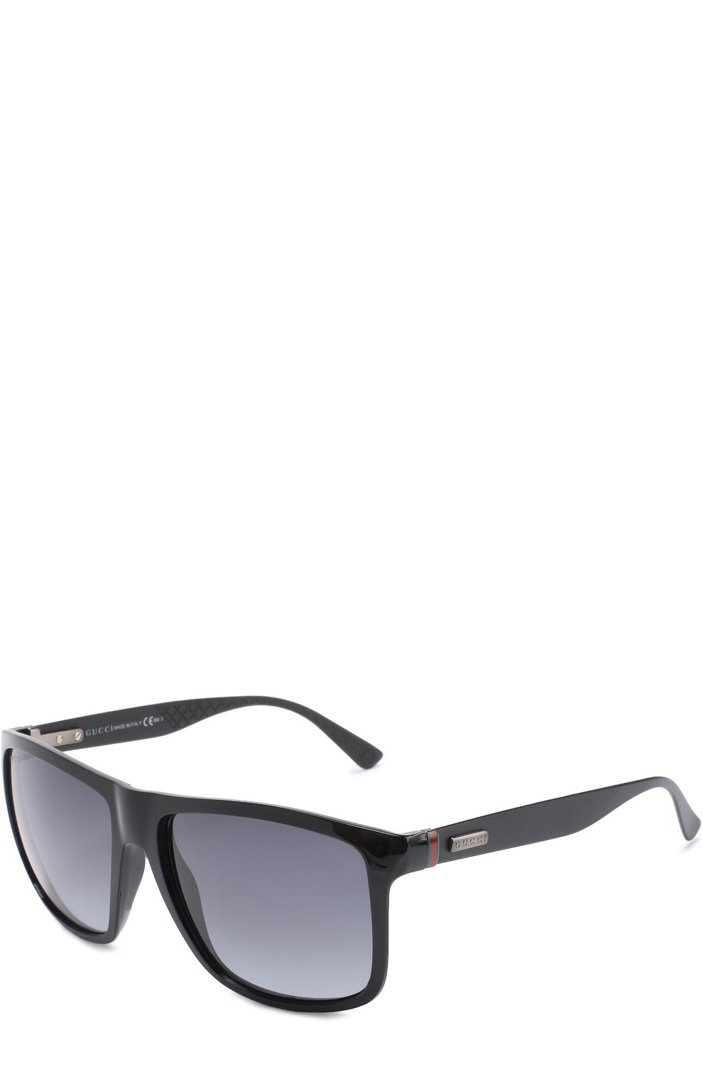 Женские солнцезащитные очки GUCCI черного цвета, арт. 1075 GVB | Фото 1 (Региональные ограничения белый список (Axapta Mercury): RU; Тип очков: С/з)
