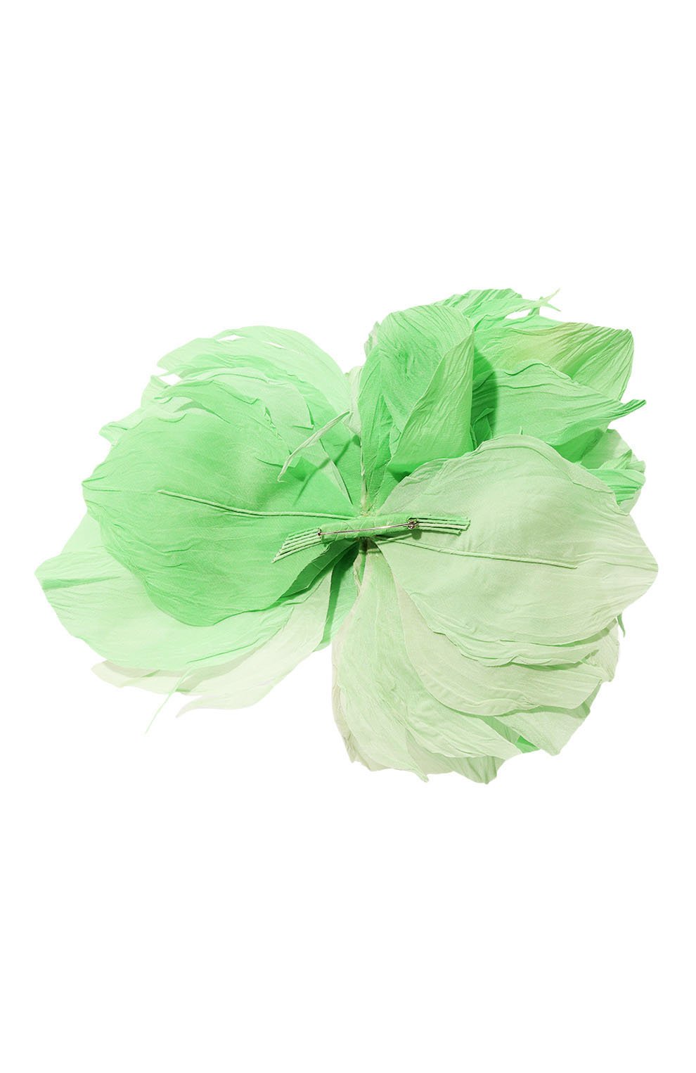Женская брошь pion FLOWER ME зеленого цвета, арт. PION-NS08010L | Фото 3 (Материал: Текстиль)
