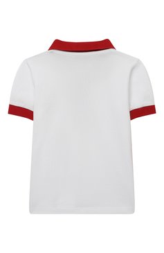Детский комплект из поло и шорт MONCLER красного цвета, арт. G1-951-8M760-20-8496F | Фото 3 (Кросс-КТ НВ: Костюм; Рукава: Короткие; Региональные ограничения белый список (Axapta Mercury): RU; Материал сплава: Проставлено; Материал внешний: Хлопок; Драгоценные камни: Проставлено; Ростовка одежда: 12 мес | 80 см, 18 мес | 86 см, 24 мес | 92 см, 36 мес | 98 см)