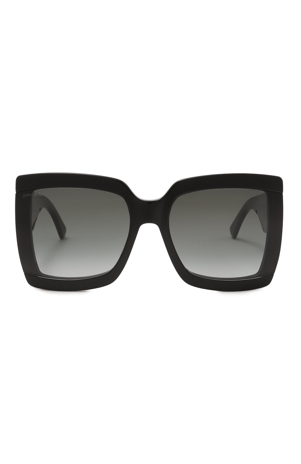 Женские солнцезащитные очки с цепочкой JIMMY CHOO черного цвета, арт. RENEE/N 807 | Фото 3 (Тип очков: С/з; Очки форма: Квадратные; Оптика Гендер: оптика-женское)