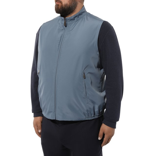 фото Двусторонний утепленный жилет canali