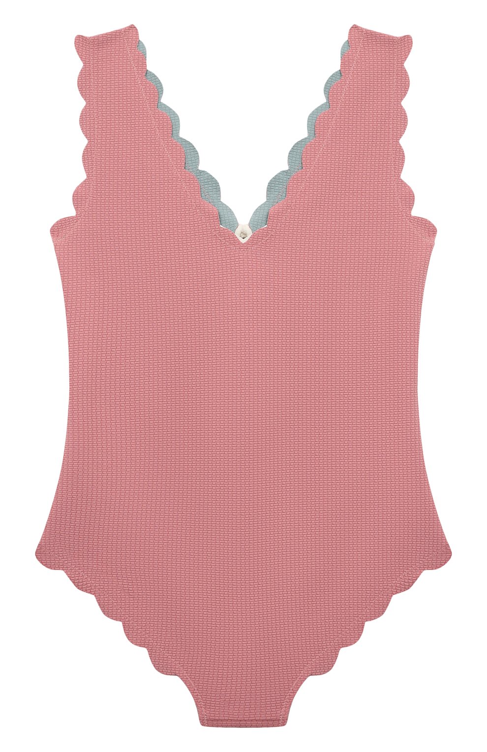 Детского слитный купальник MARYSIA BUMBY розового цвета, арт. B0043 | Фото 2 (Девочки Кросс-КТ: Купальники-пляж; Материал внешний: Синтетический материал; Материал сплава: Проставлено; Нос: Не проставлено)