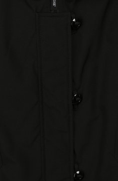 Детская пуховая парка brittania с меховой отделкой CANADA GOOSE черного цвета, арт. 4593Y | Фото 3 (Кросс-КТ: Зима; Рукава: Длинные; Материал внутренний: Не назначено; Материал внешний: Синтетический материал, Пух и перо; Региональные ограничения белый список (Axapta Mercury): RU; Материал сплава: Проставлено; Материал подклада: Синтетический материал; Девочки Кросс-КТ: Парка-верхняя одежда; Драгоценные камни: Проставлено; Статус проверки: Проверена категория; Ростовка одежда: 13 - 15 лет | 158 см, 8 лет | 128 см, 6 лет | 116 см)