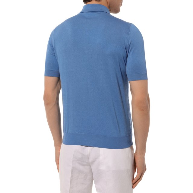 фото Поло из шелка и хлопка zilli