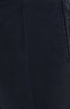 Мужские брюки из хлопка и шерсти MARCO PESCAROLO темно-синего цвета, арт. CHIAIA/ZIP+SFILA/4702 | Фото 5 (Длина (брюки, джинсы): Стандартные; Случай: Повседневный; Материал сплава: Проставлено; Материал внешний: Хлопок; Драгоценные камни: Проставлено; Стили: Кэжуэл)