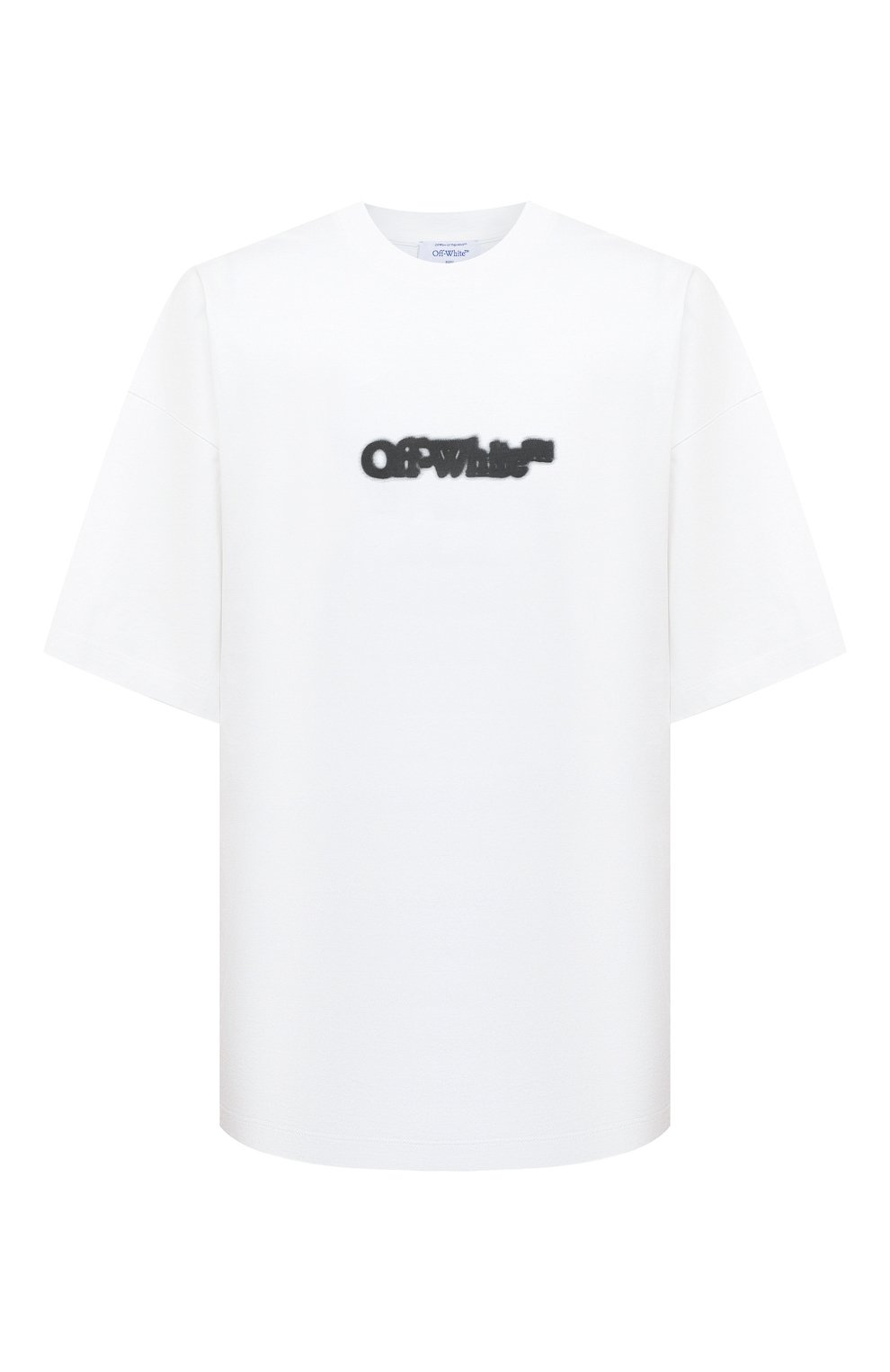 Мужская белая хлопковая футболка OFF-WHITE купить в интернет-магазине ...