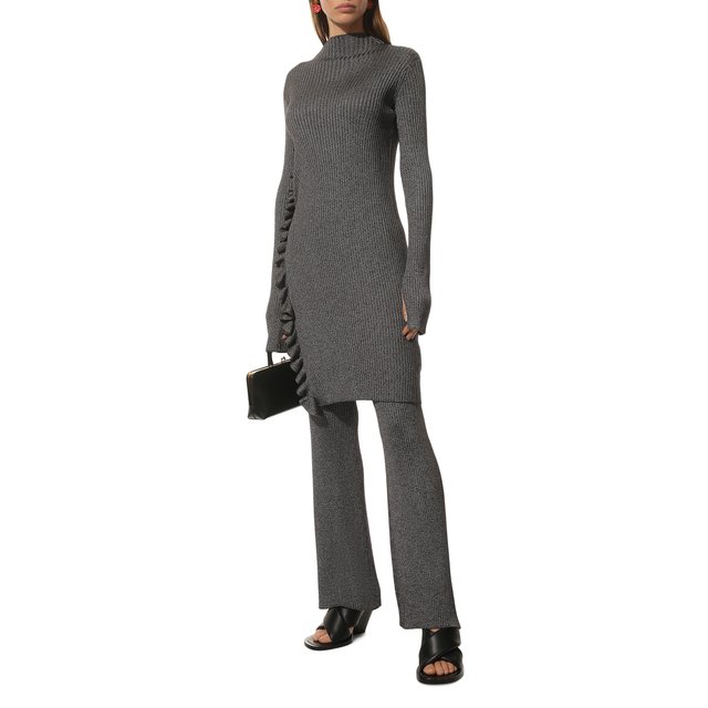 фото Брюки из шерсти и вискозы jil sander