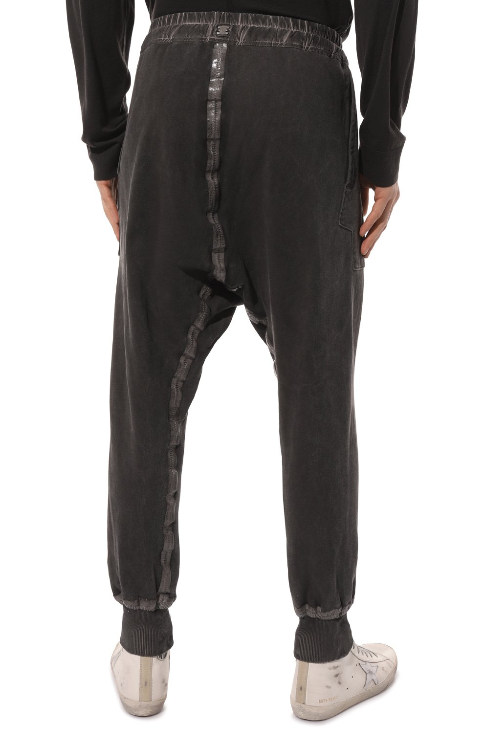 Хлопковые джоггеры Isaac Sellam  LC/PANTS BANDE-M0LLET0N H23 Фото 4