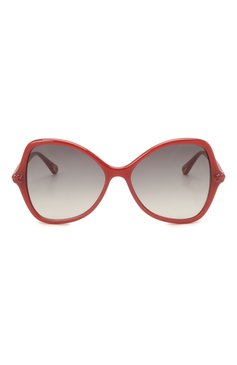 Женские солнцезащитные очки CHLOÉ бордового цвета, арт. CH0001S | Фото 3 (Региональные ограничения белый список (Axapta Mercury): Не проставлено; Нос: Не проставлено; Тип очков: С/з; Очки форма: Бабочка)