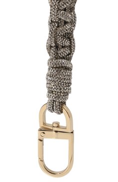 Женские ремень для сумки GIORGIO ARMANI серебряного цвета, арт. Y1H511/YWL5A | Фото 2 (Материал сплава: Проставлено; Нос: Не проставлено; Кросс-КТ: ремень-сумка)